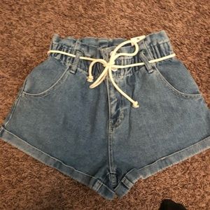 PacSun Denim Mom Shorts